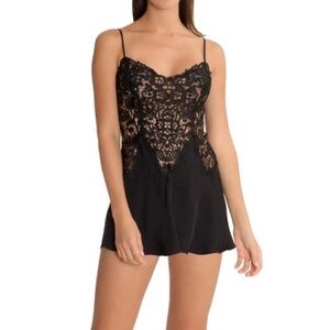 In Bloom by Jonquil Lace & Satin Chemise